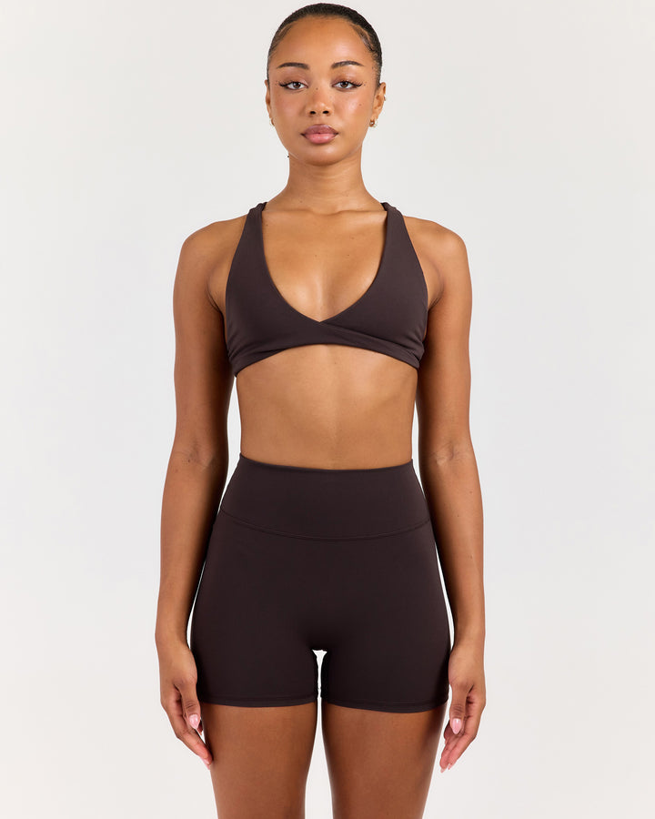 Luna Elevate Bra - Coffee Bean
