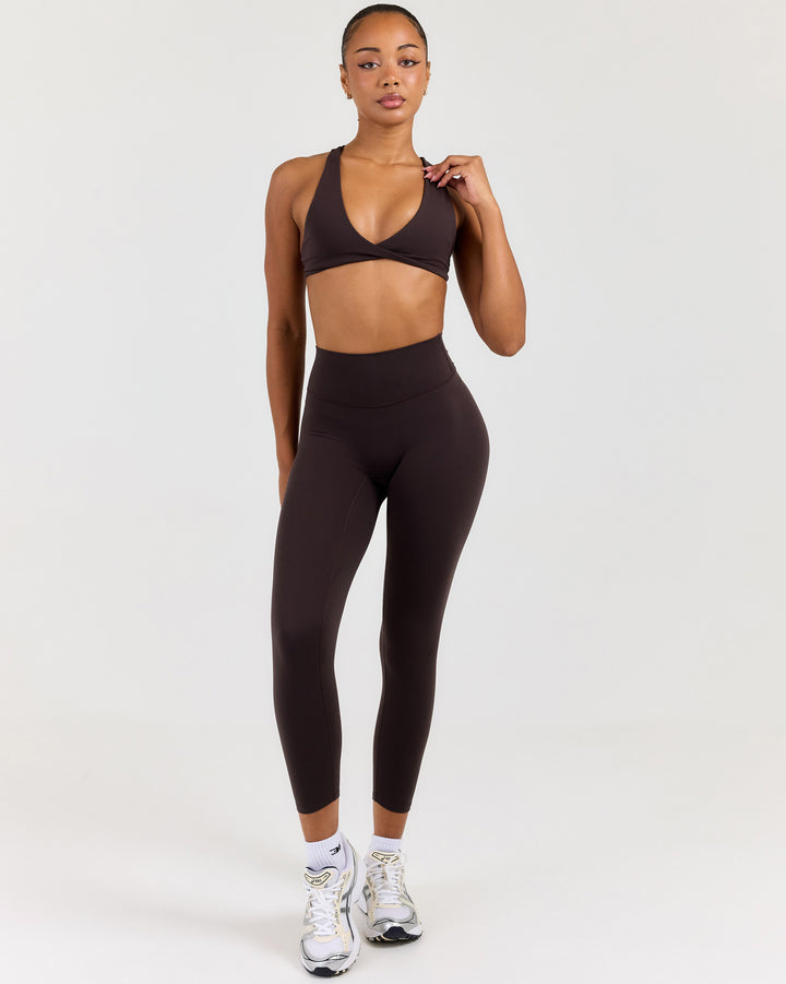 Luna Petite Leggings - Coffee Bean