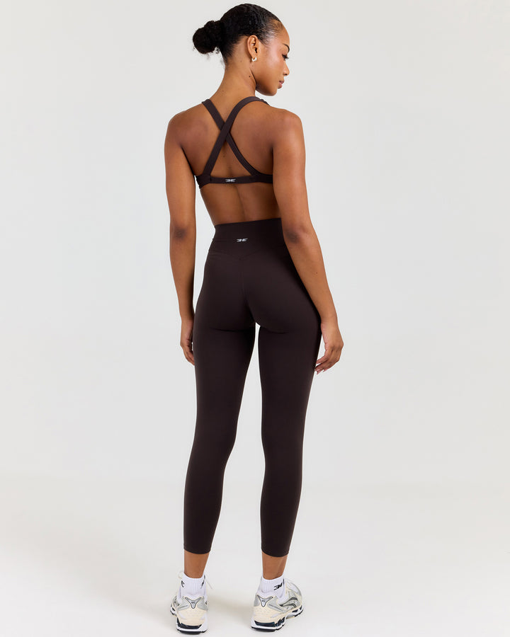 Luna Petite Leggings - Coffee Bean