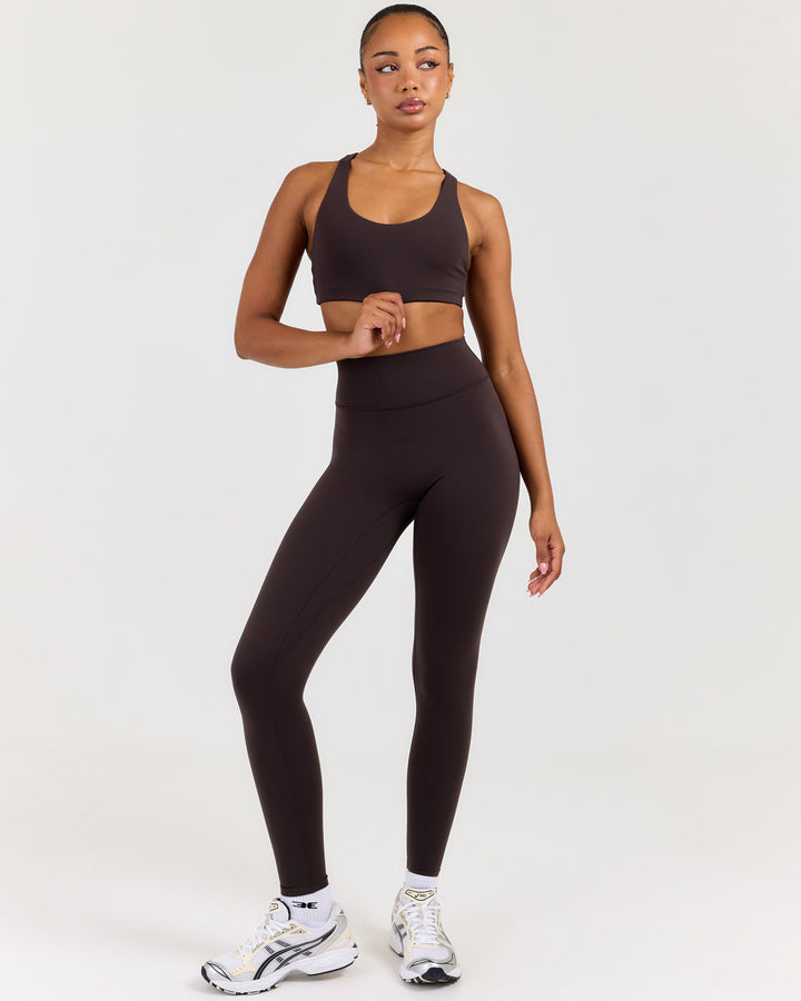 Luna Leggings - Coffee Bean