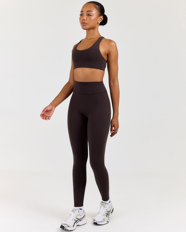 Luna Leggings - Coffee Bean