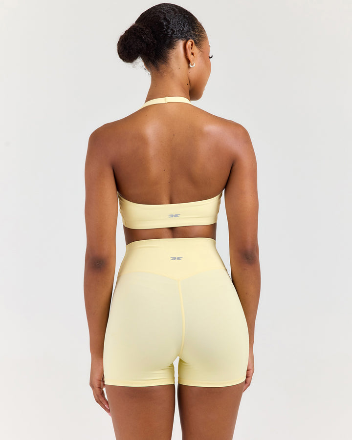 Luna Halter Bra - Butter