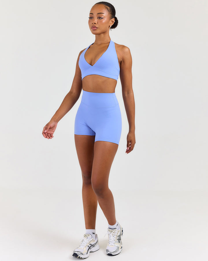 Luna Mini Shorts - Cloud Blue