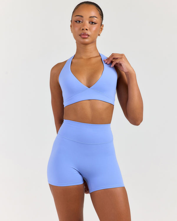 Luna Halter Bra - Cloud Blue
