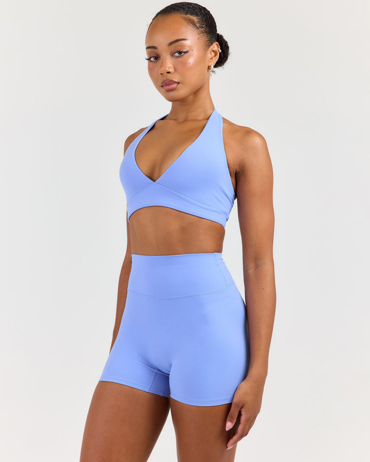 Luna Halter Bra - Cloud Blue