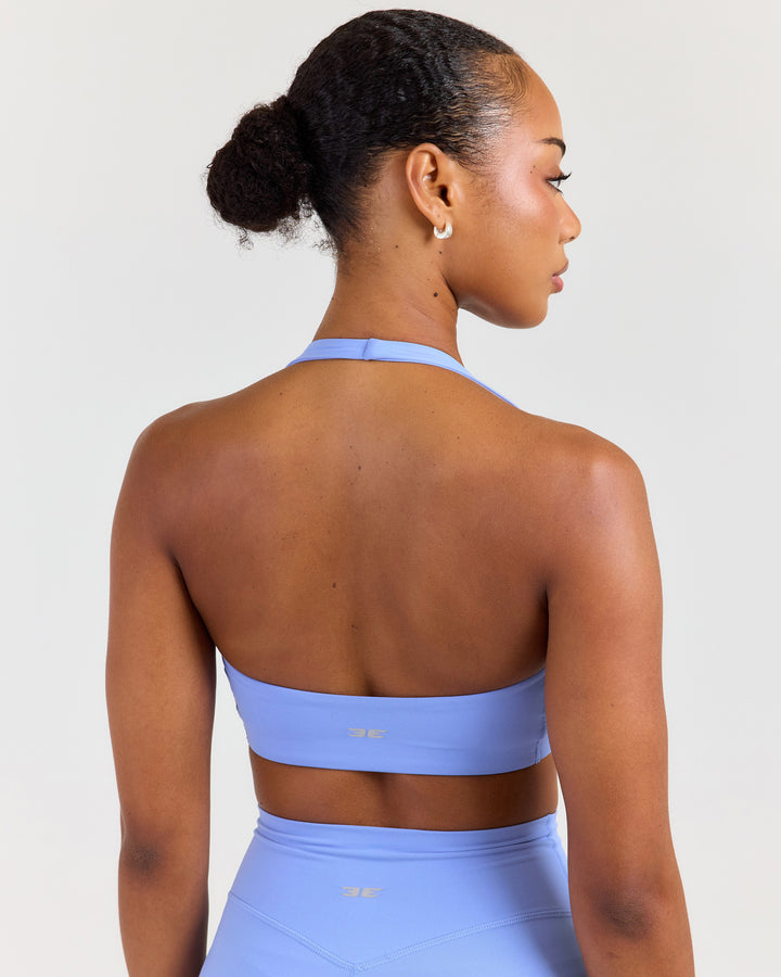 Luna Halter Bra - Cloud Blue