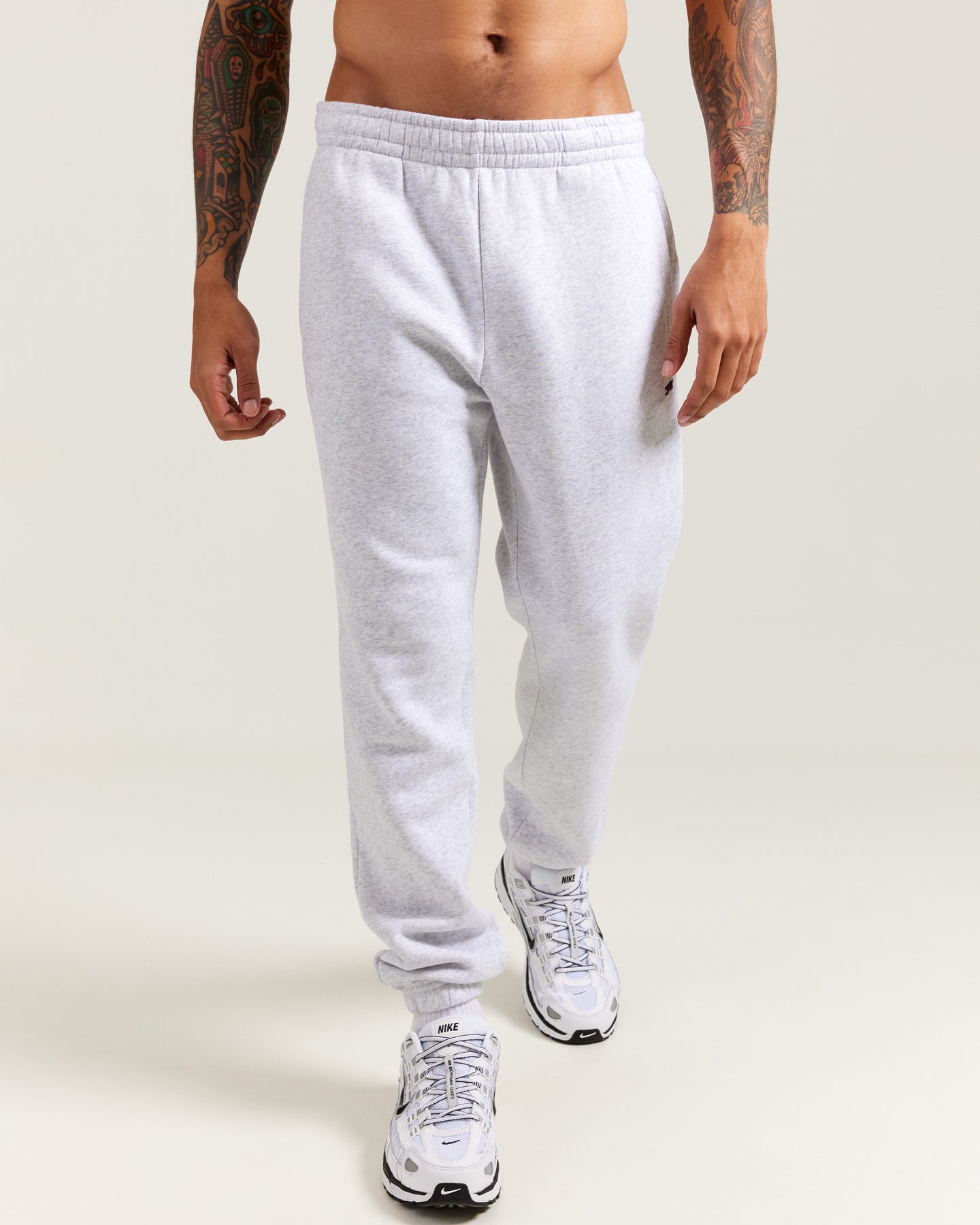 Omni Jogger - Grey Marle/Cherry Cola – Elite Eleven