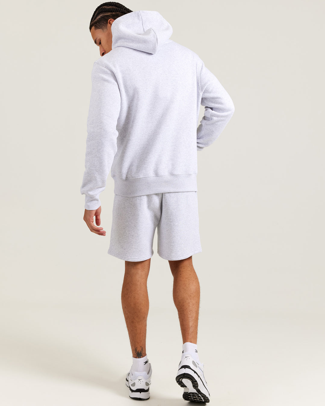 Omni Men's Shorts - Grey Marle/Cherry Cola