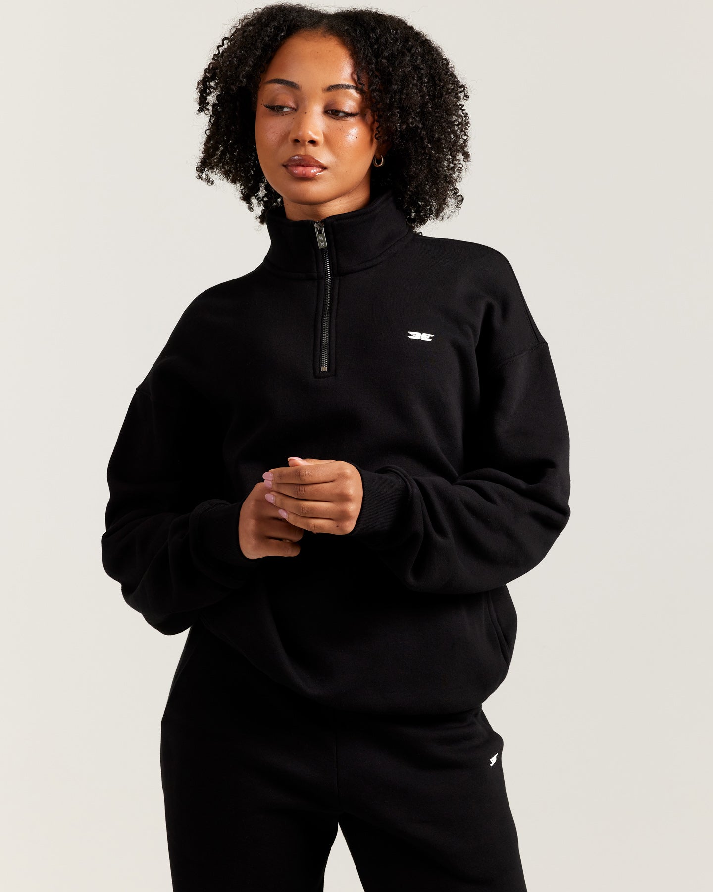 Omni Unisex 1/4 Zip - Black – Elite Eleven