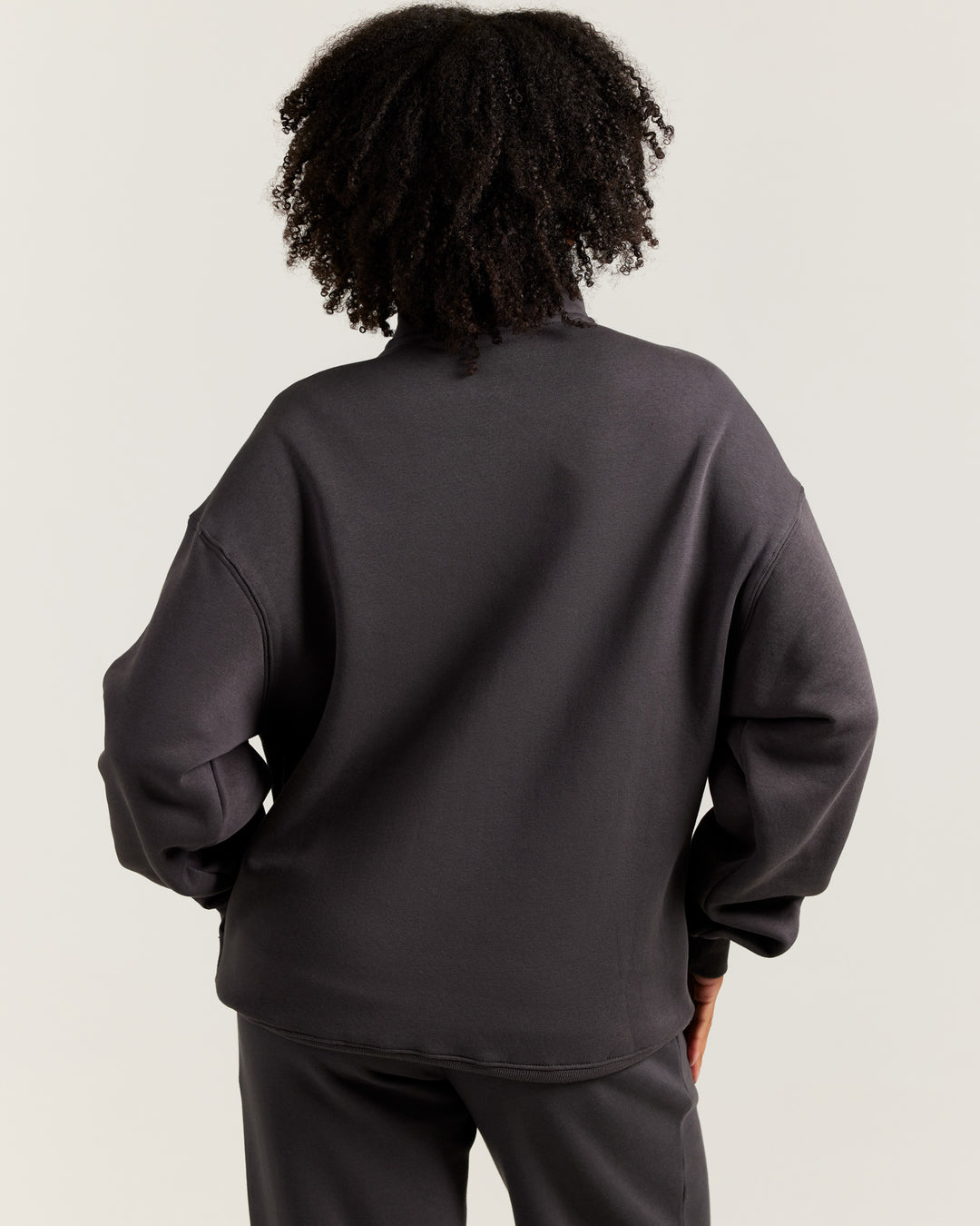 Omni Unisex 1/4 Zip - Charcoal