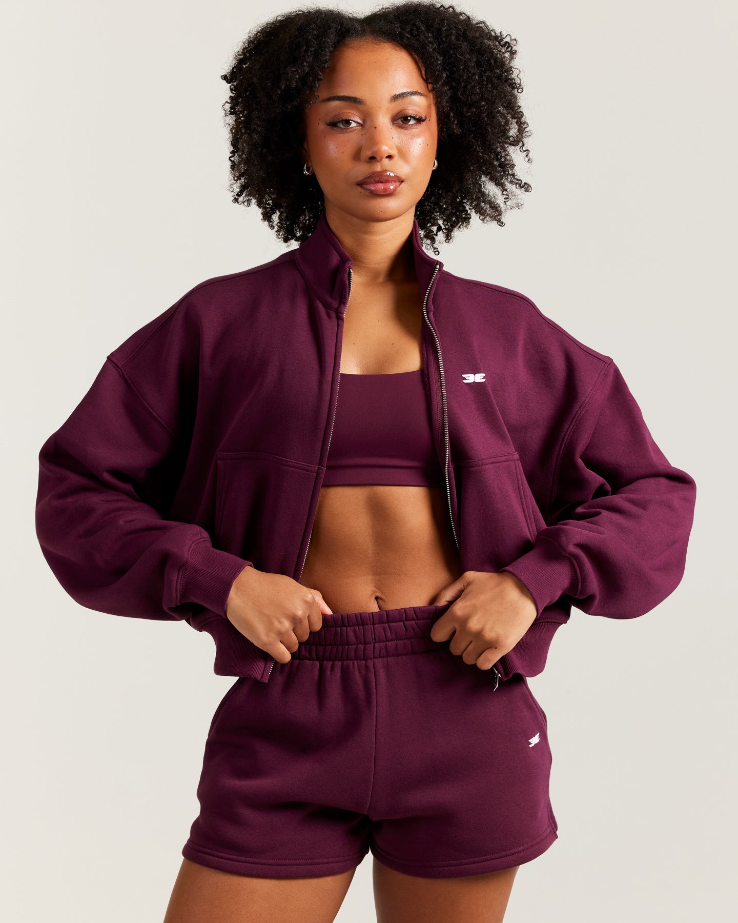 Omni Relaxed Zip Through - Cherry Cola – Elite Eleven