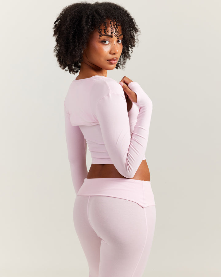 EE Lounge Shrug - Baby Pink