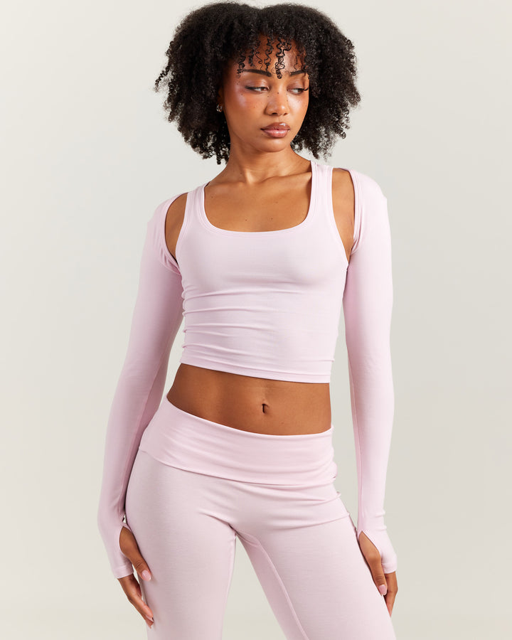 EE Lounge Shrug - Baby Pink