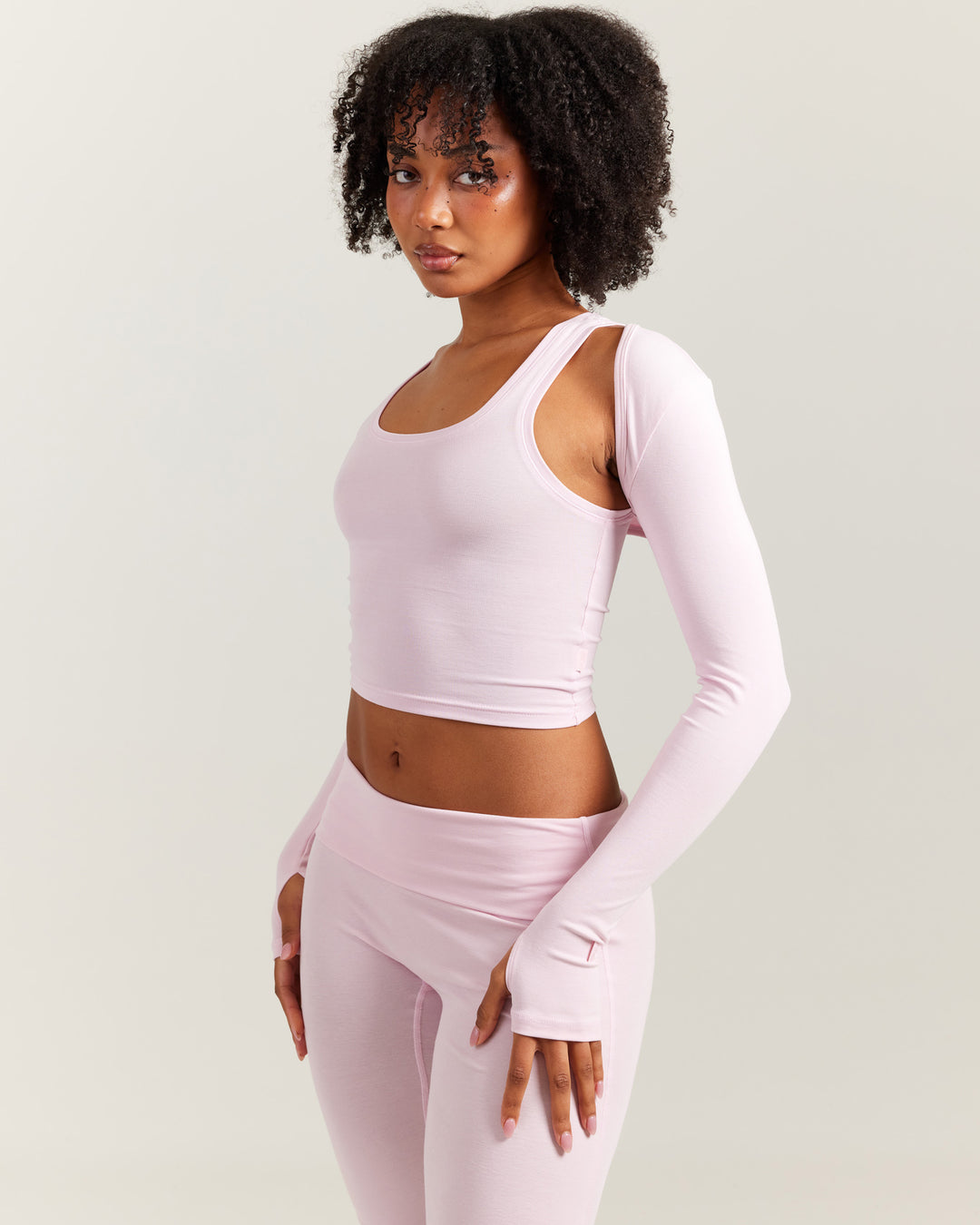 EE Lounge Shrug - Baby Pink