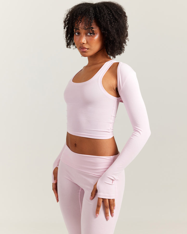 EE Lounge Shrug - Baby Pink