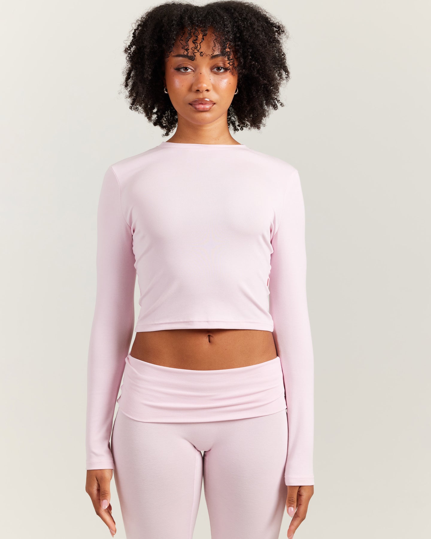 EE Lounge Long Sleeve - Baby Pink