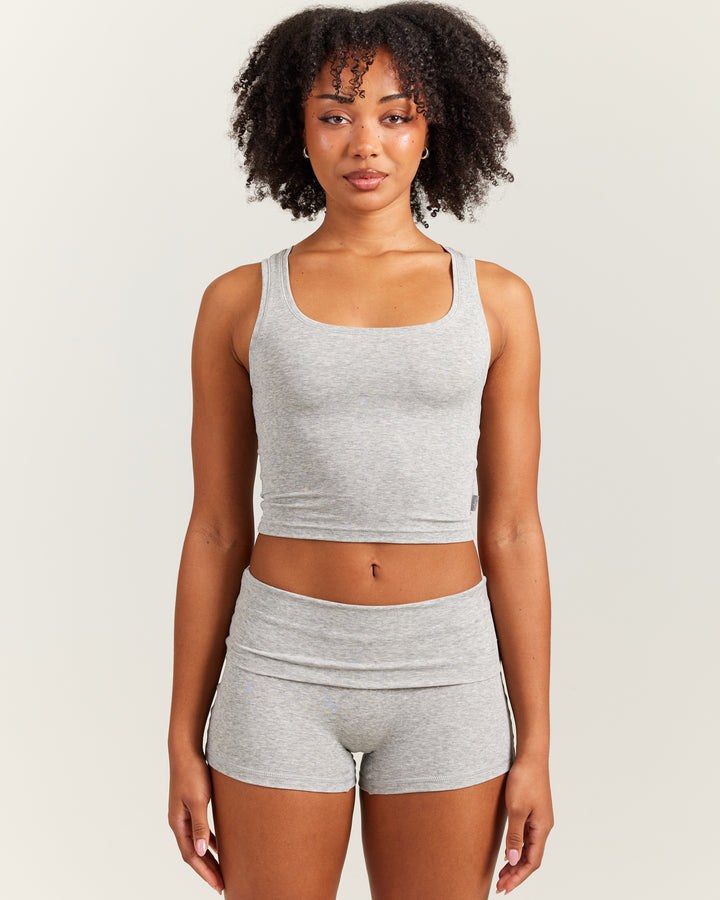 EE Lounge Singlet - Heather Grey
