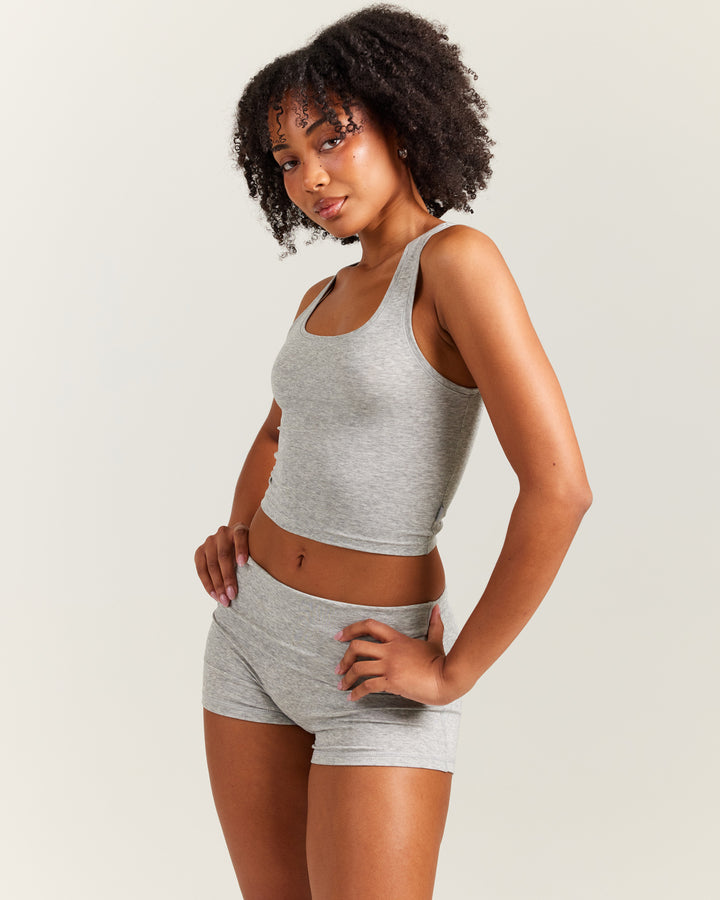 EE Lounge Singlet - Heather Grey