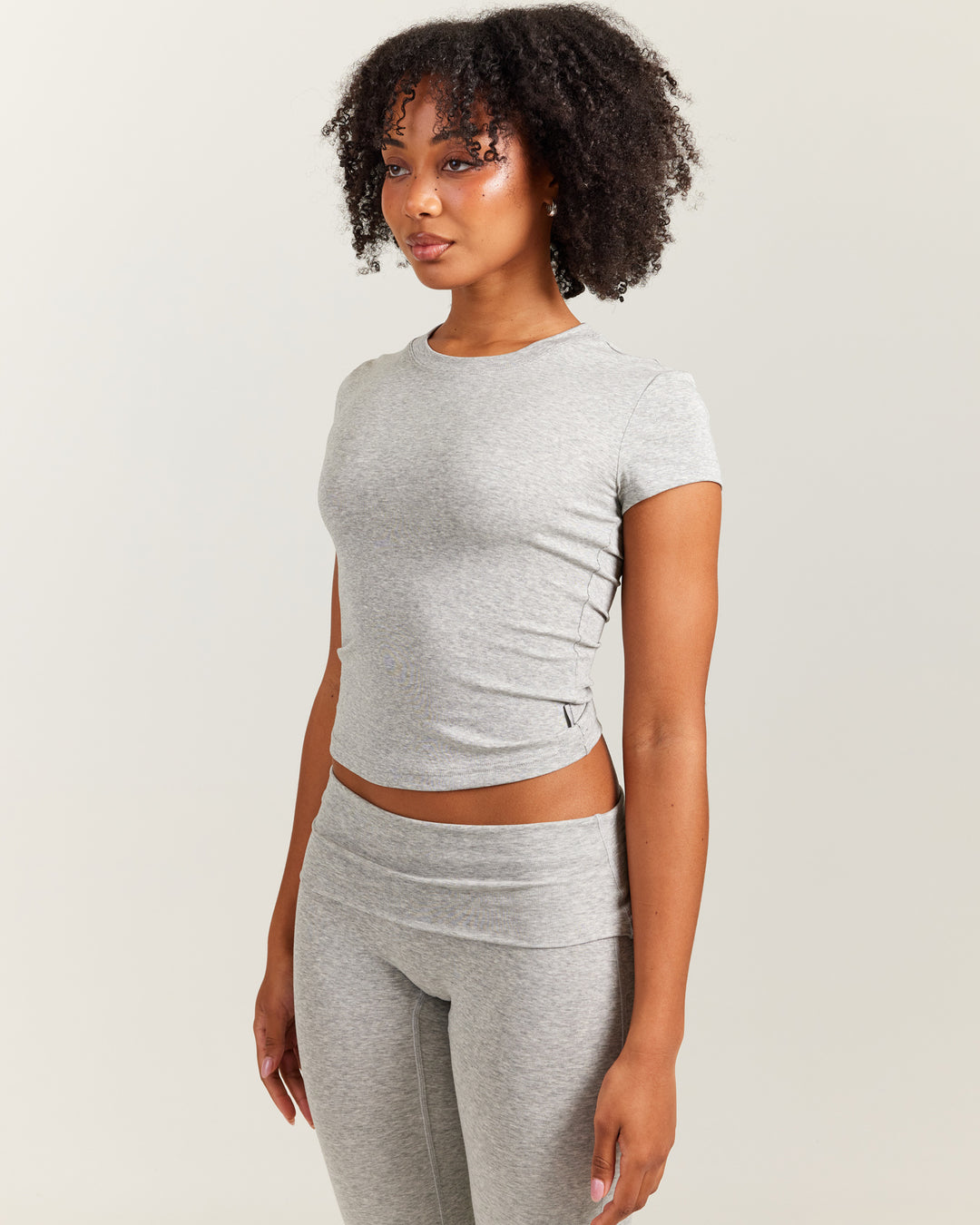 EE Lounge Tee - Heather Grey