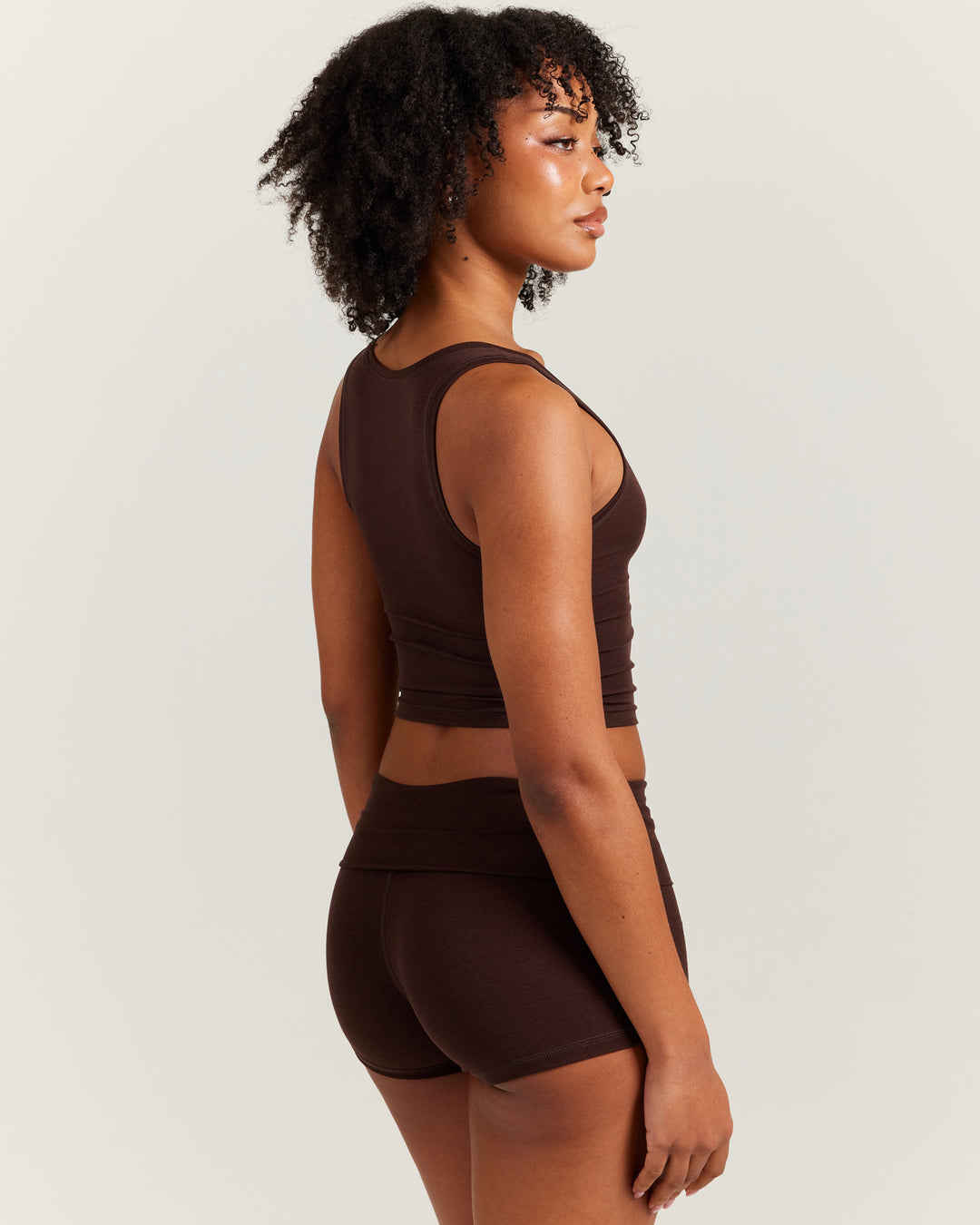 EE Lounge Singlet - Espresso