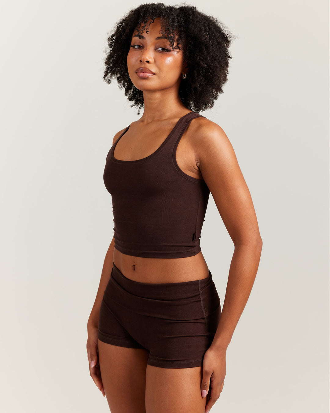 EE Lounge Singlet - Espresso