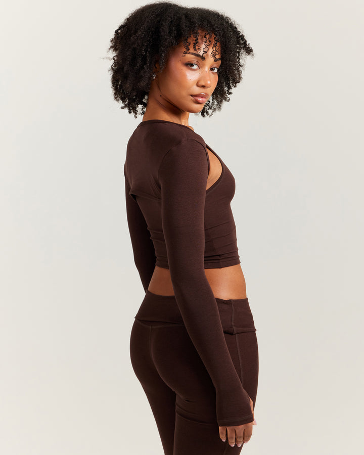 EE Lounge Shrug - Espresso