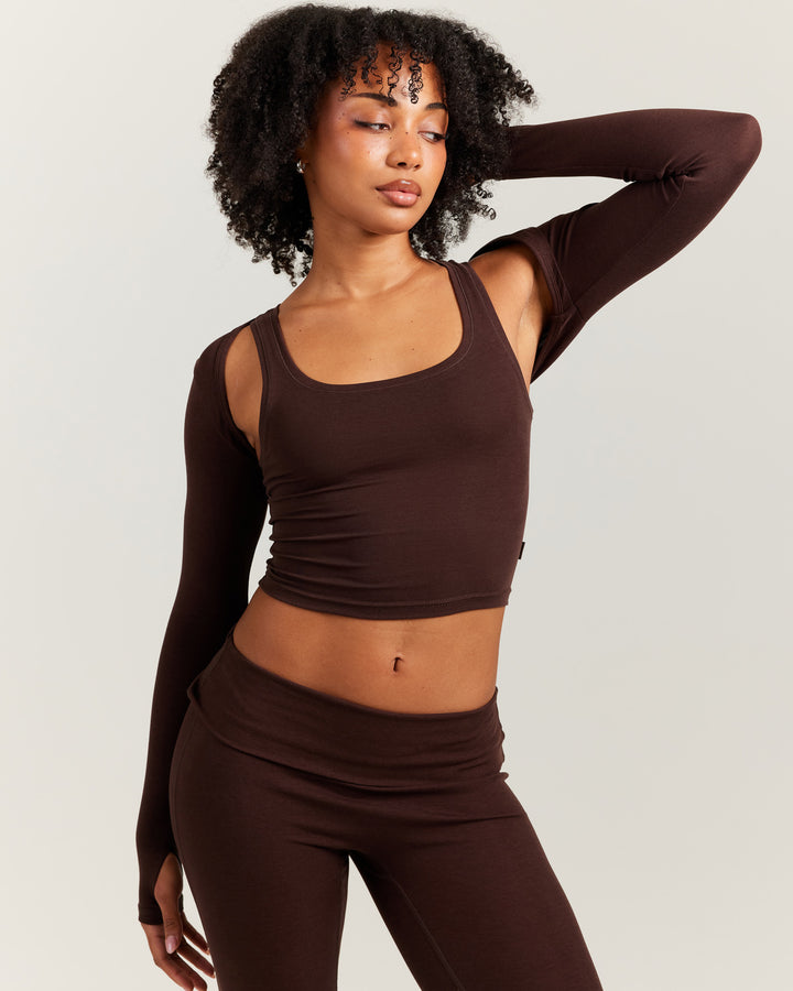 EE Lounge Shrug - Espresso