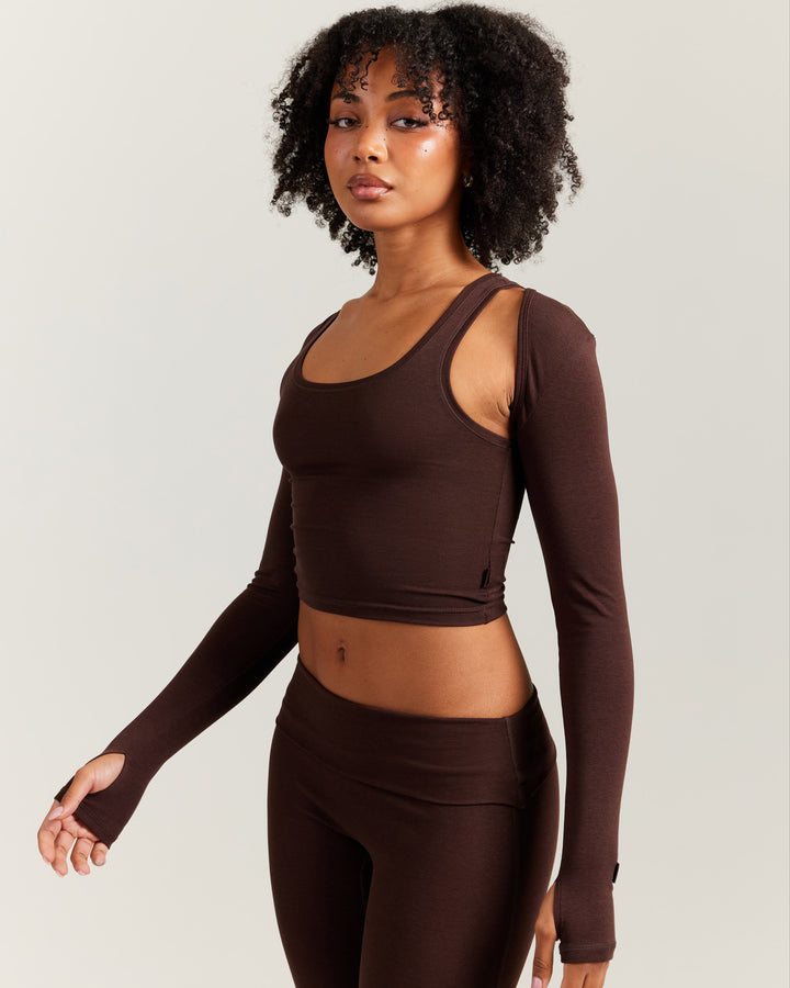 EE Lounge Shrug - Espresso