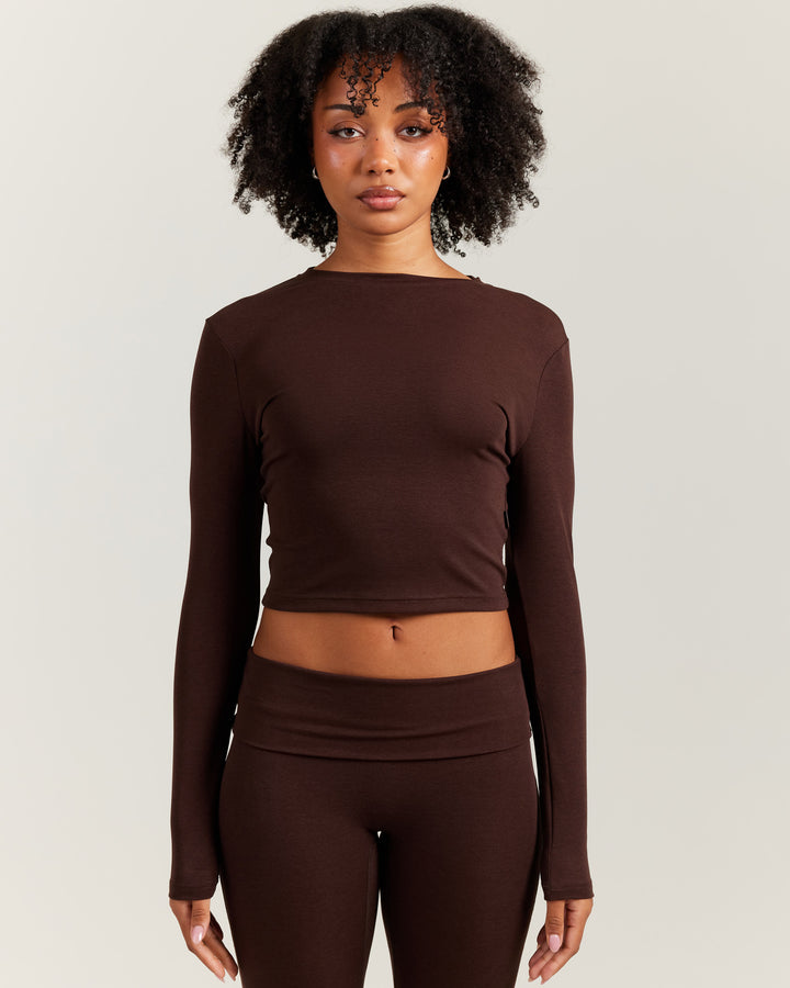 EE Lounge Long Sleeve - Espresso