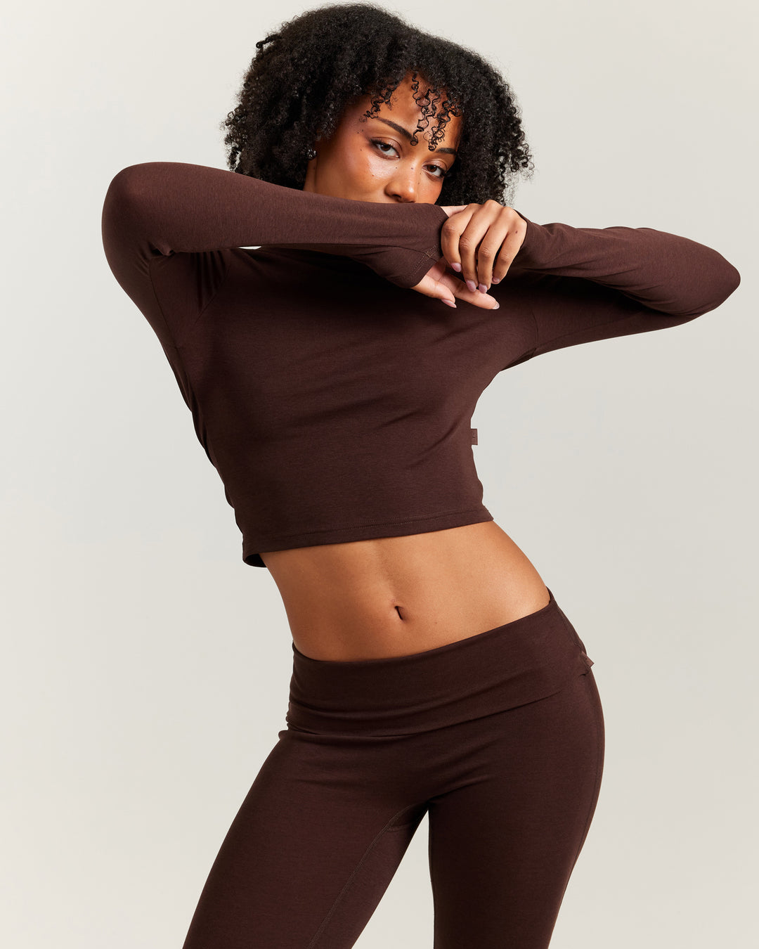 EE Lounge Long Sleeve - Espresso