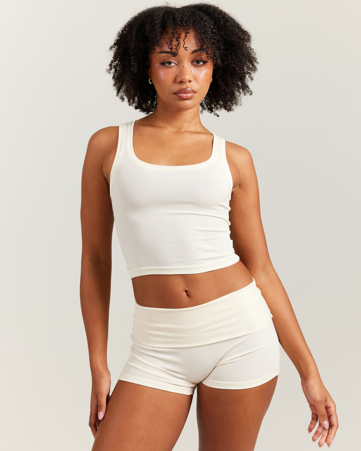 EE Lounge Singlet - Vanilla