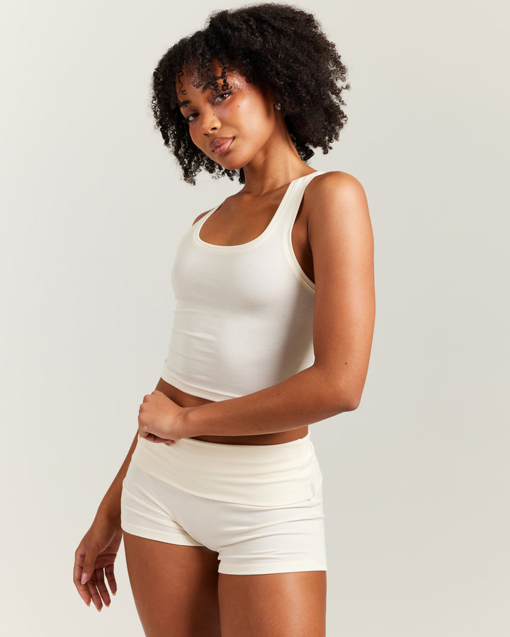 EE Lounge Singlet - Vanilla
