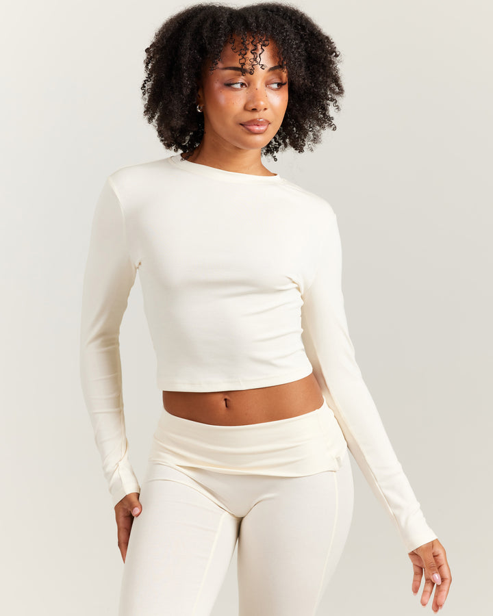 EE Lounge Long Sleeve - Vanilla