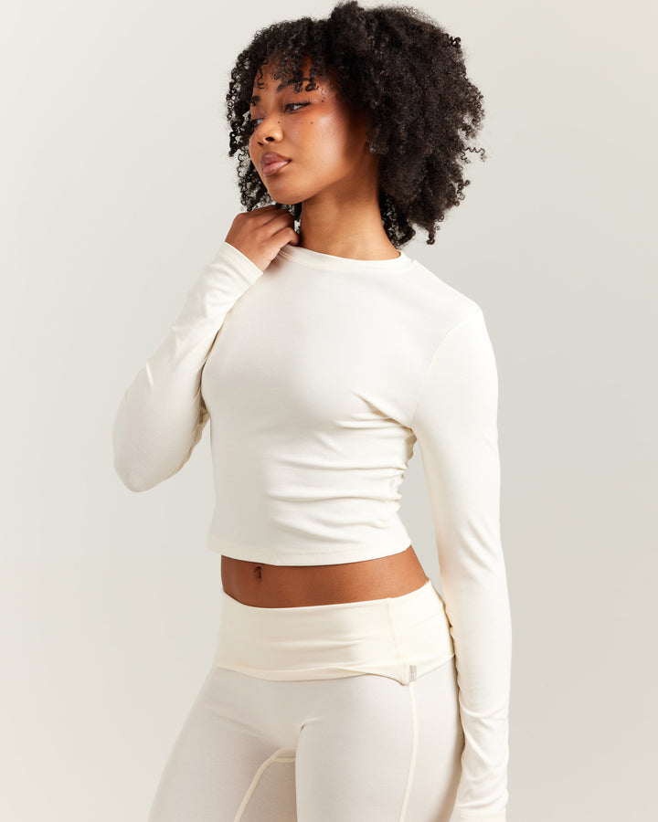 EE Lounge Long Sleeve - Vanilla