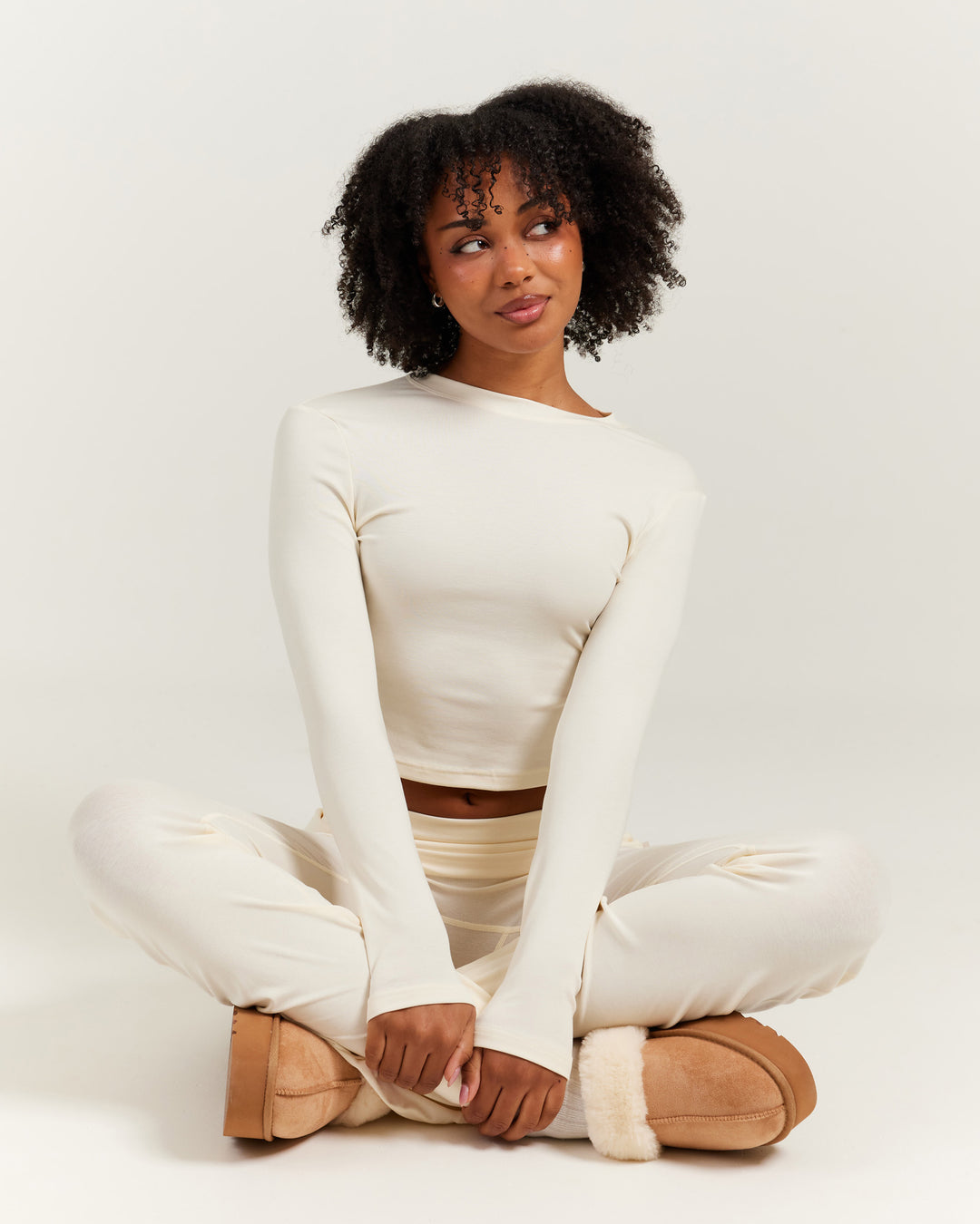 EE Lounge Long Sleeve - Vanilla