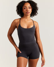 Airey Tank - Charcoal