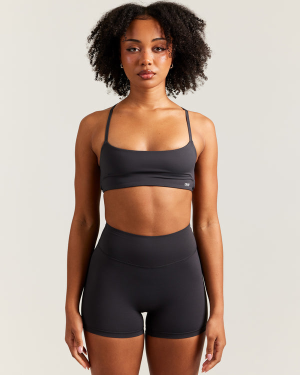 Airey Lite Bra - Charcoal