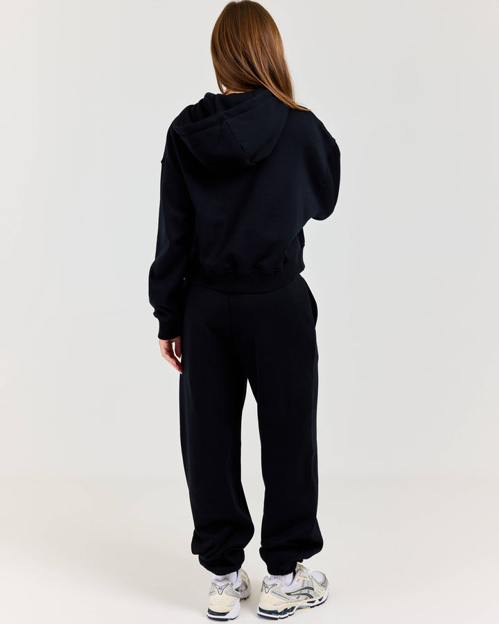 Cloudweave Relaxed Jogger - Black