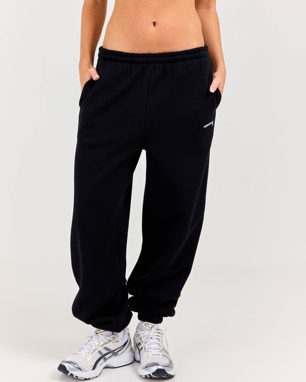 Cloudweave Relaxed Jogger - Black