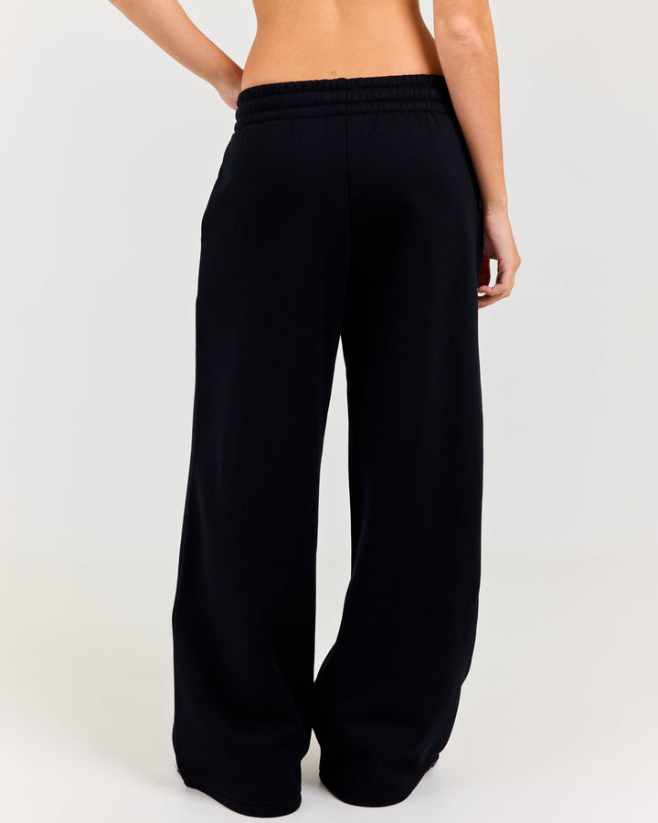 Cloudweave Wide Leg Pants - Black