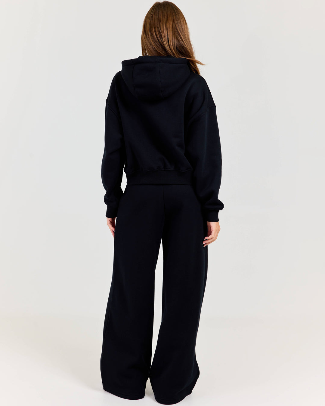 Cloudweave Wide Leg Pants - Black