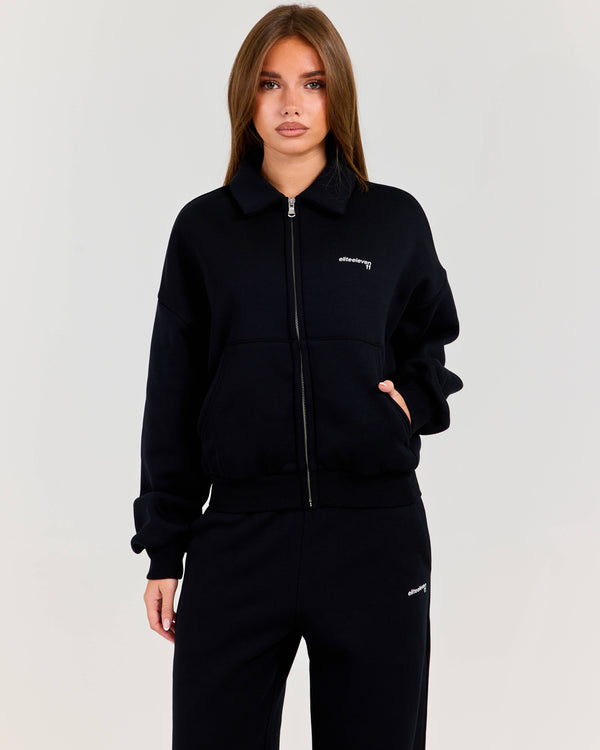 Cloudweave Bomber - Black