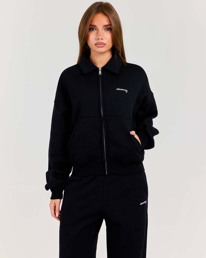 Cloudweave Bomber - Black