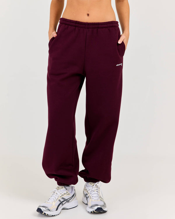 Cloudweave Relaxed Jogger - Plum