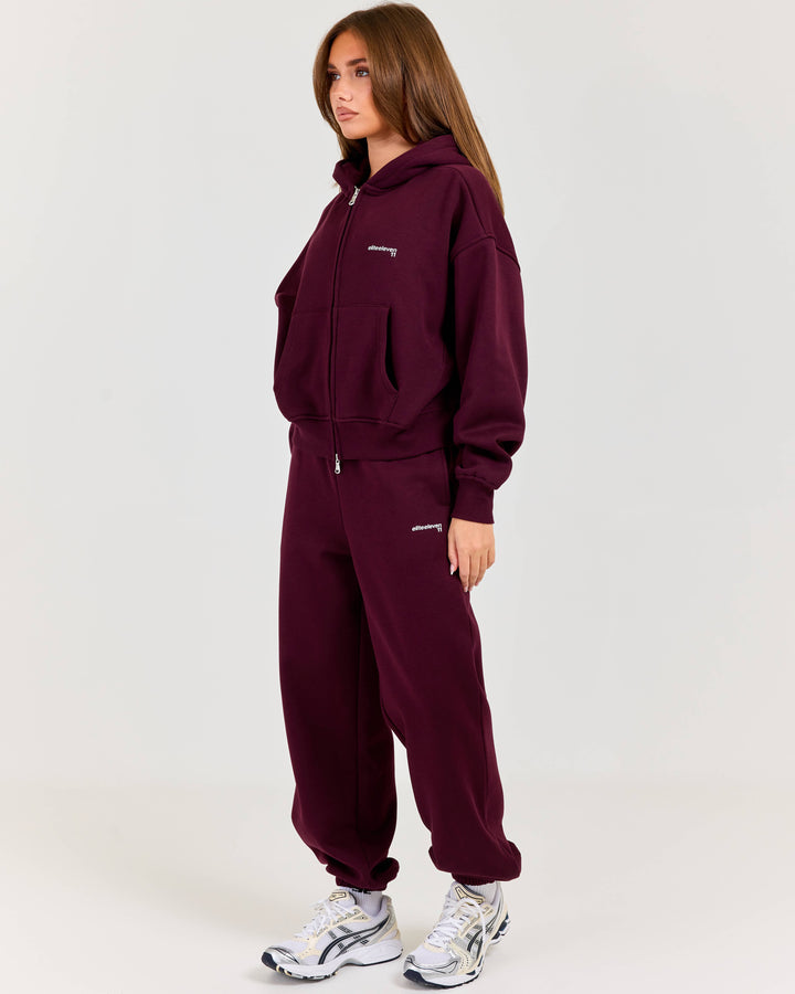 Cloudweave Relaxed Jogger - Plum