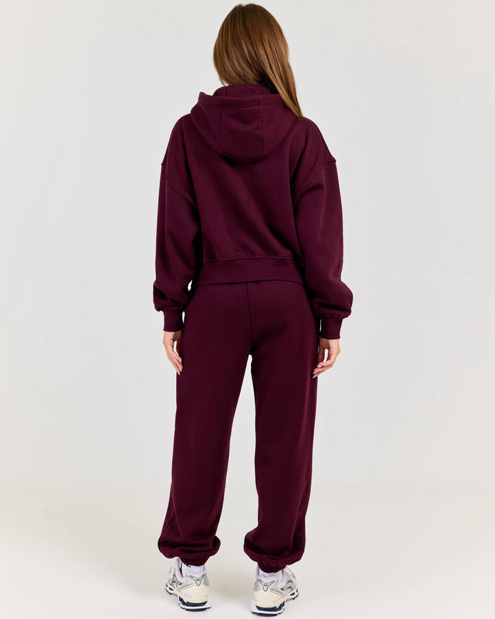 Cloudweave Relaxed Jogger - Plum