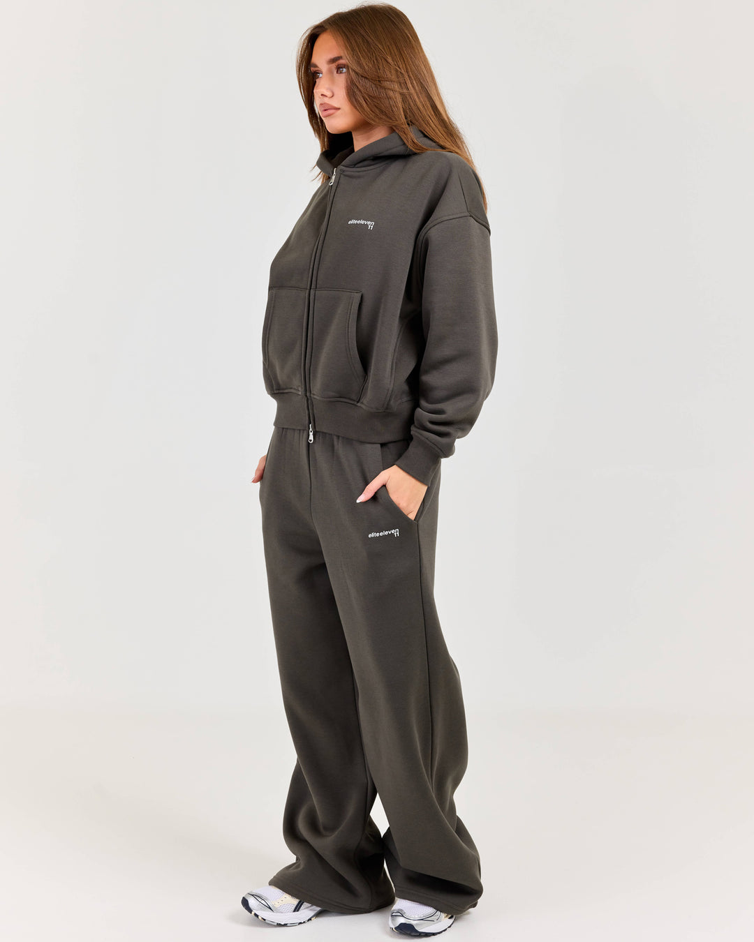 Cloudweave Wide Leg Pants - Dark Olive