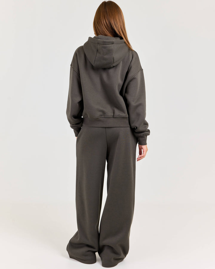 Cloudweave Wide Leg Pants - Dark Olive