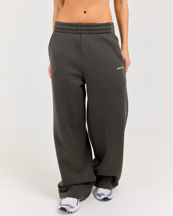 Cloudweave Wide Leg Pants - Dark Olive