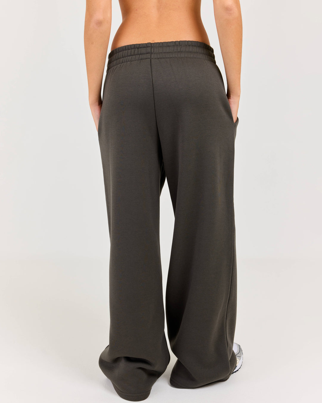 Cloudweave Wide Leg Pants - Dark Olive